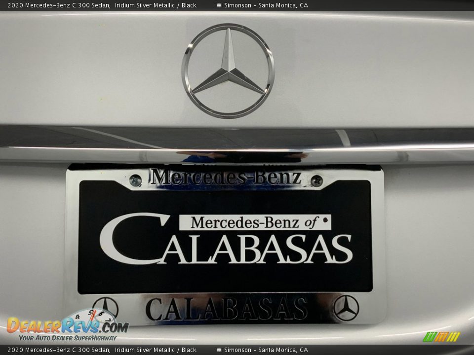 2020 Mercedes-Benz C 300 Sedan Iridium Silver Metallic / Black Photo #10