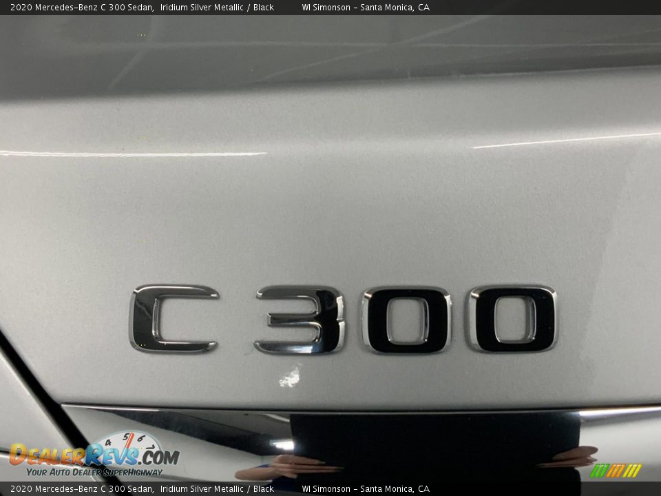 2020 Mercedes-Benz C 300 Sedan Iridium Silver Metallic / Black Photo #11