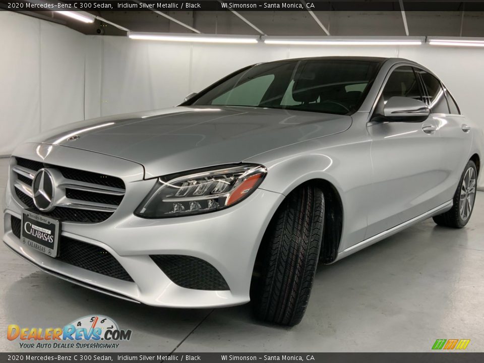 2020 Mercedes-Benz C 300 Sedan Iridium Silver Metallic / Black Photo #14