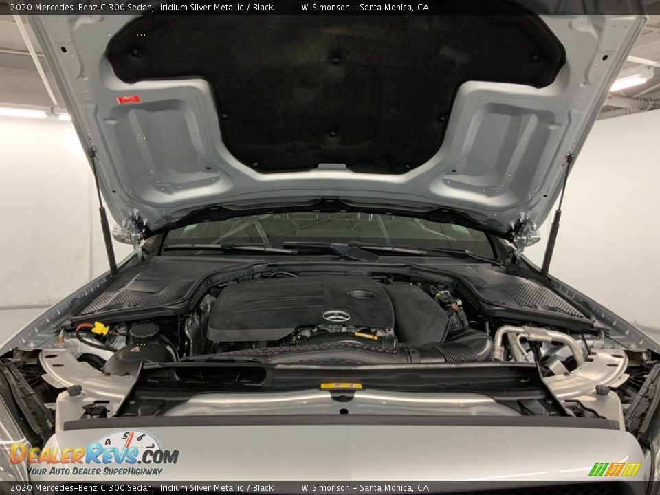 2020 Mercedes-Benz C 300 Sedan Iridium Silver Metallic / Black Photo #17