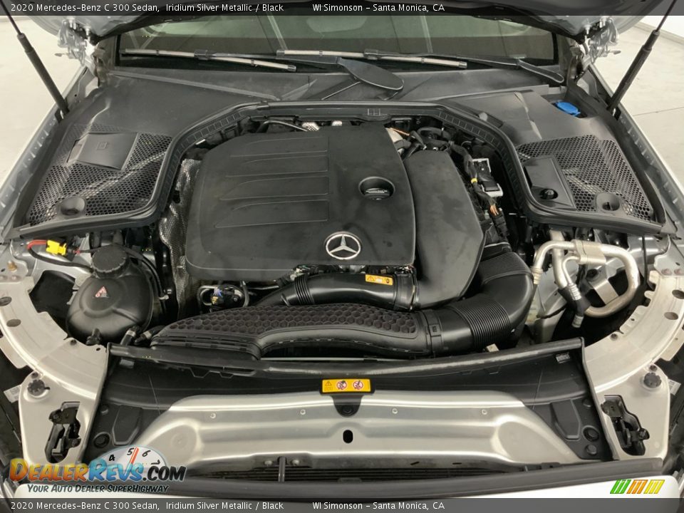 2020 Mercedes-Benz C 300 Sedan Iridium Silver Metallic / Black Photo #18