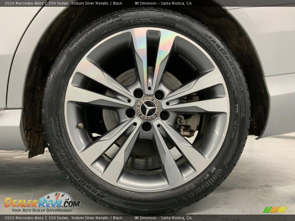2020 Mercedes-Benz C 300 Sedan Iridium Silver Metallic / Black Photo #19