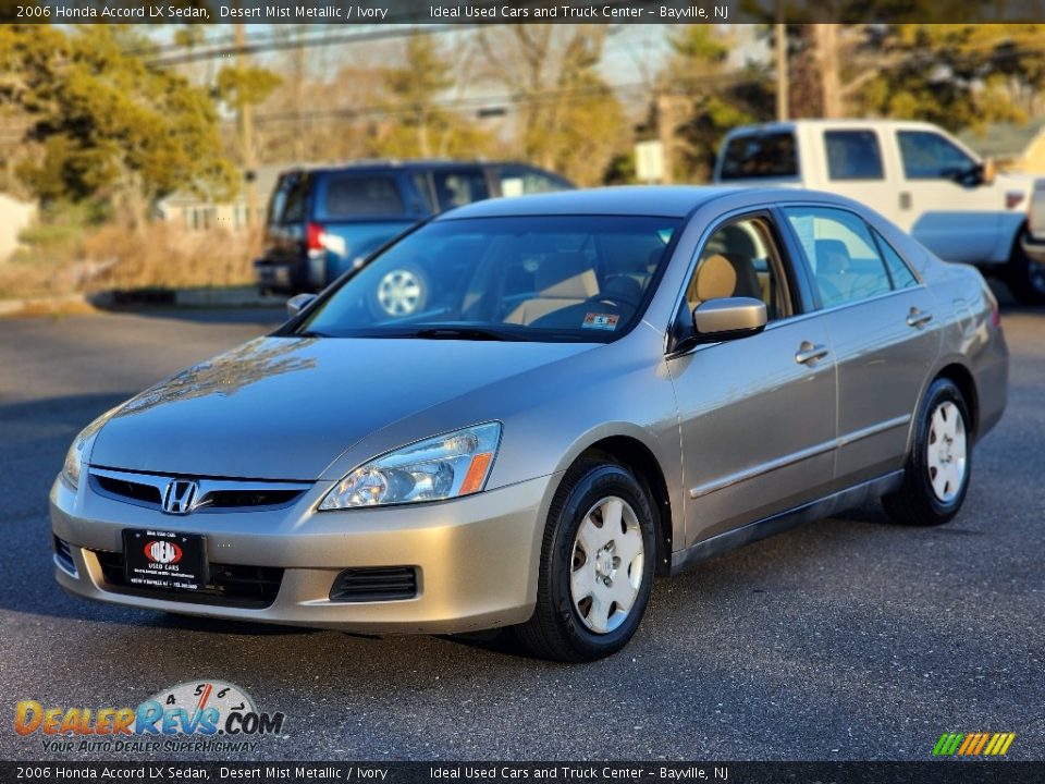2006 Honda Accord LX Sedan Desert Mist Metallic / Ivory Photo #1