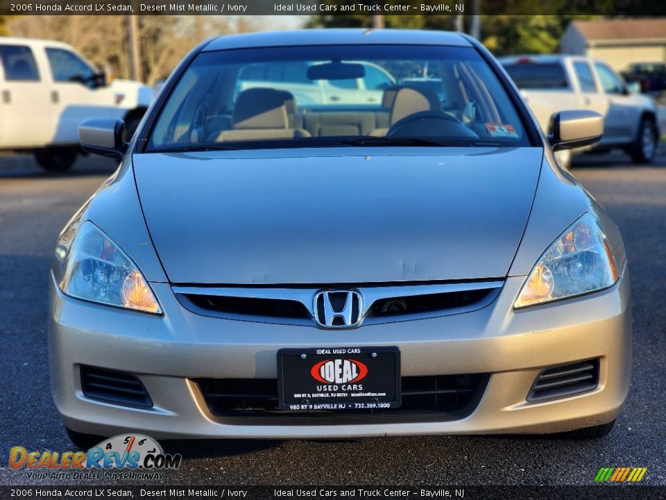 2006 Honda Accord LX Sedan Desert Mist Metallic / Ivory Photo #3