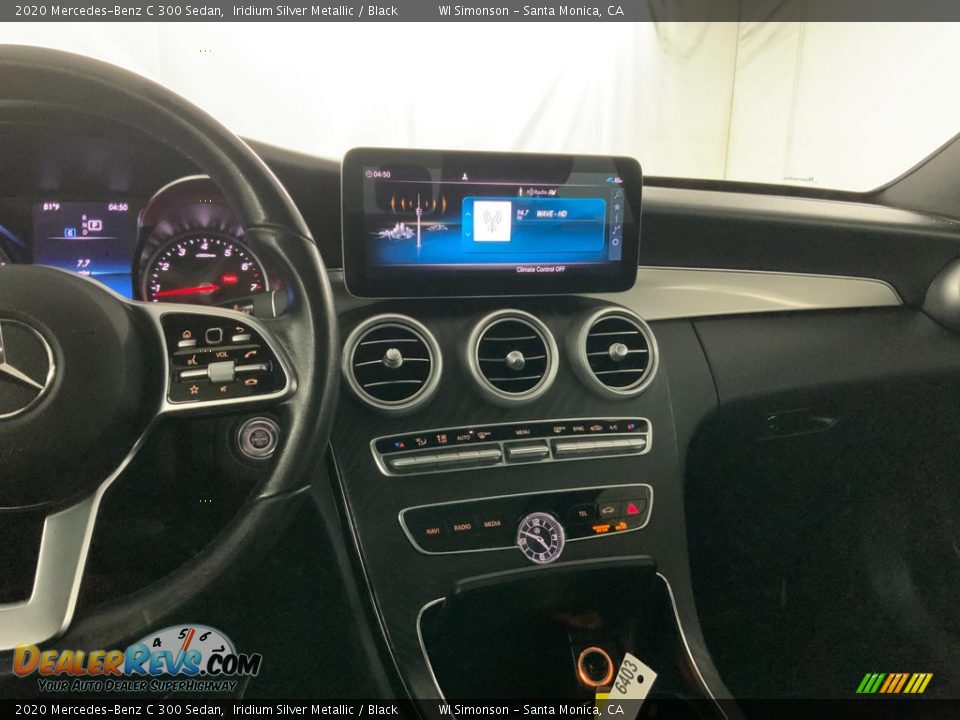 2020 Mercedes-Benz C 300 Sedan Iridium Silver Metallic / Black Photo #26