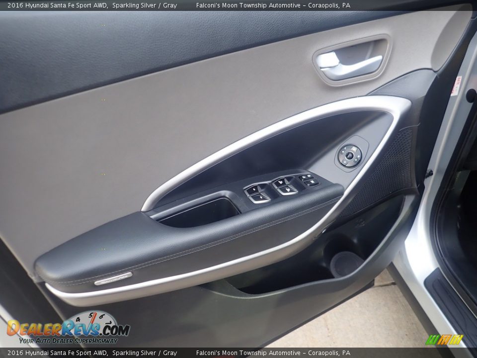 Door Panel of 2016 Hyundai Santa Fe Sport AWD Photo #20