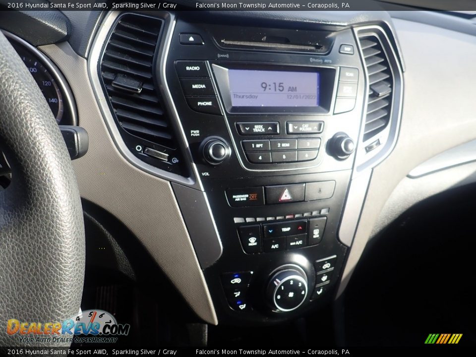 Controls of 2016 Hyundai Santa Fe Sport AWD Photo #26