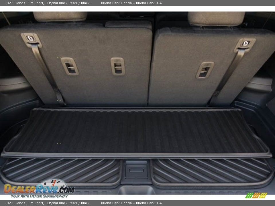 2022 Honda Pilot Sport Crystal Black Pearl / Black Photo #27