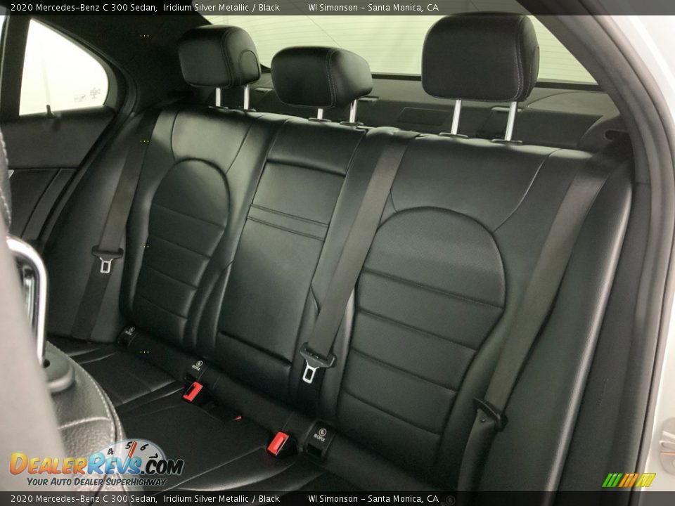 2020 Mercedes-Benz C 300 Sedan Iridium Silver Metallic / Black Photo #36