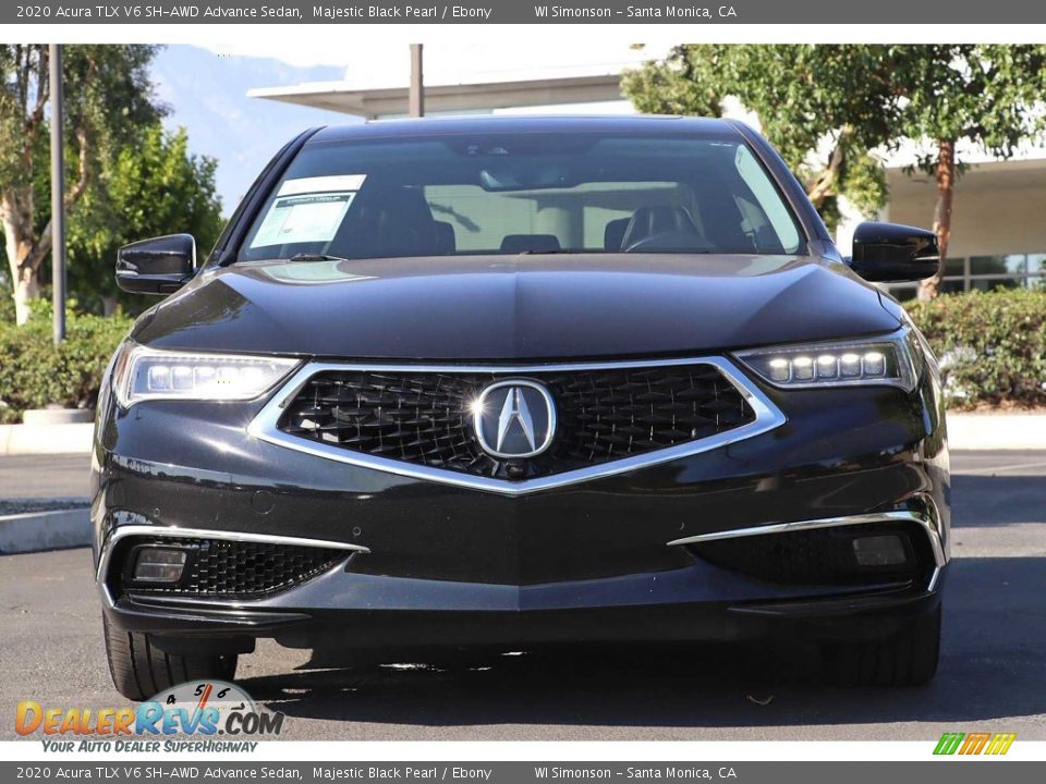 2020 Acura TLX V6 SH-AWD Advance Sedan Majestic Black Pearl / Ebony Photo #3