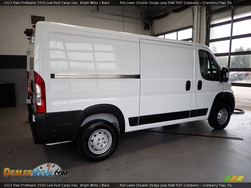 Bright White 2023 Ram ProMaster 2500 Low Roof Cargo Van Photo #3