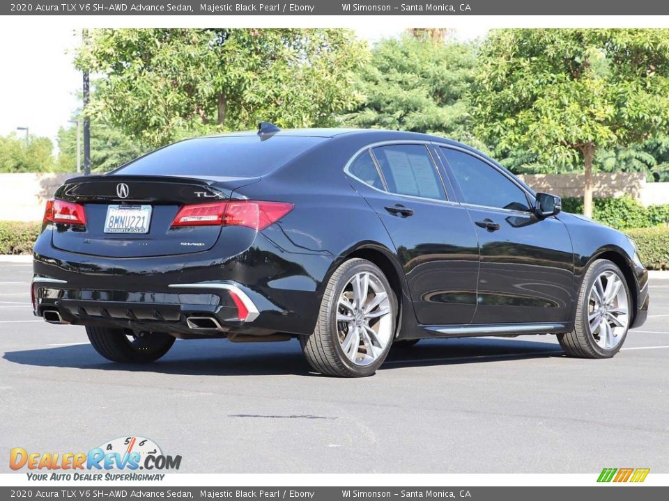 2020 Acura TLX V6 SH-AWD Advance Sedan Majestic Black Pearl / Ebony Photo #5