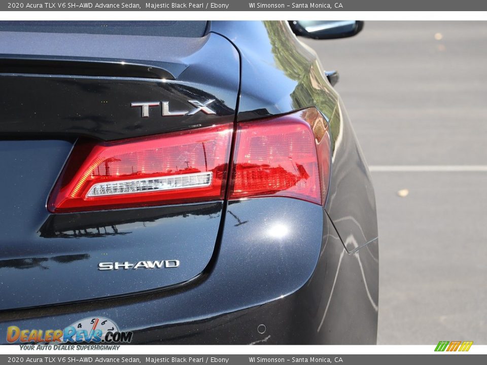 2020 Acura TLX V6 SH-AWD Advance Sedan Majestic Black Pearl / Ebony Photo #7