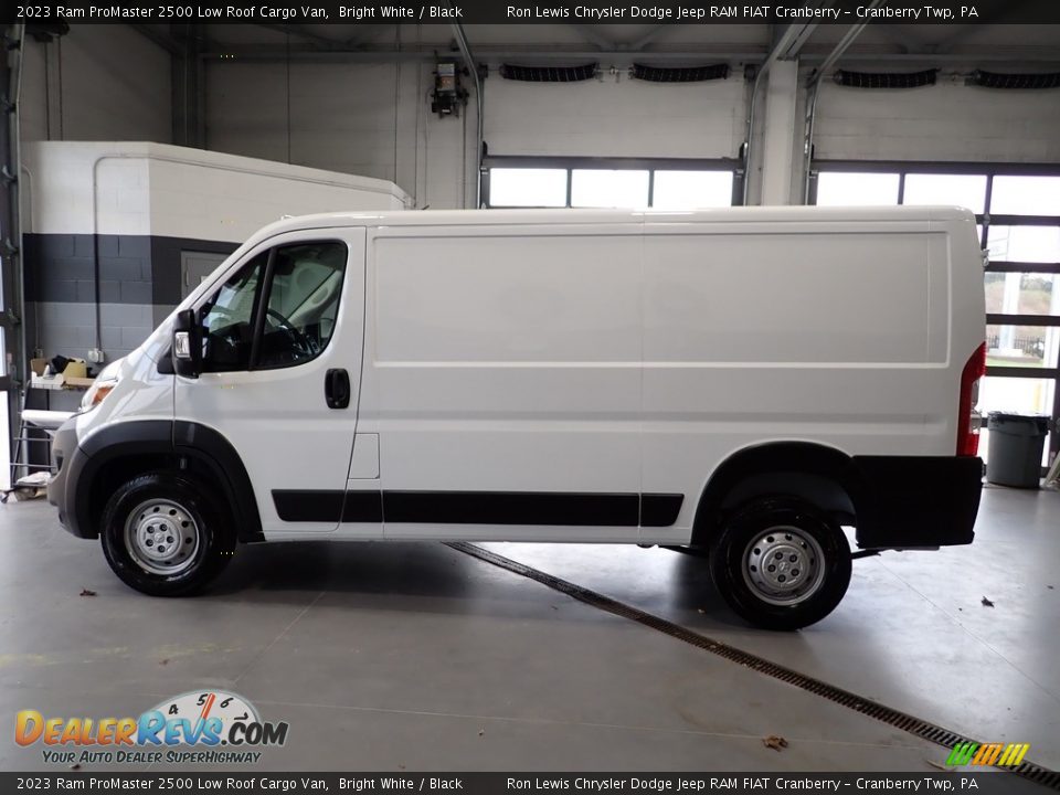 Bright White 2023 Ram ProMaster 2500 Low Roof Cargo Van Photo #7