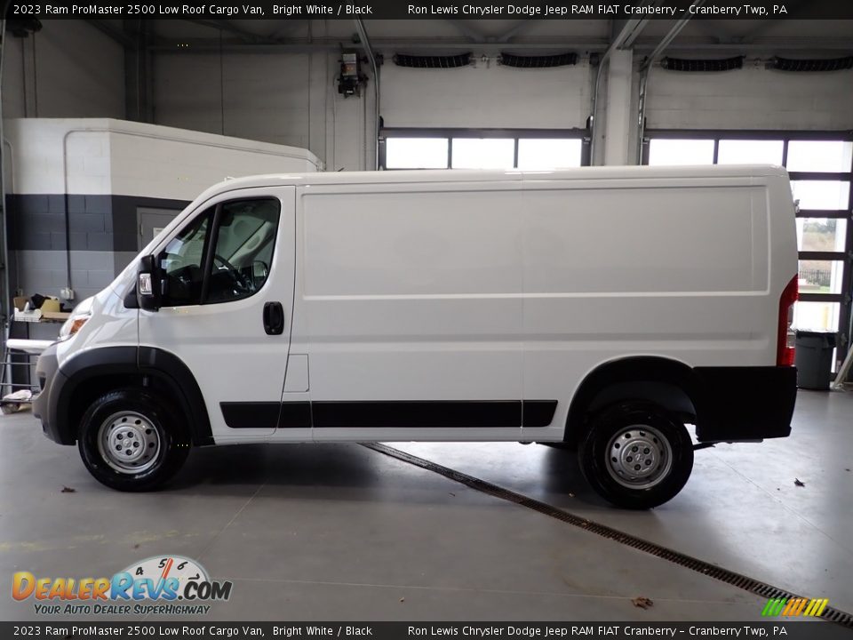 Bright White 2023 Ram ProMaster 2500 Low Roof Cargo Van Photo #9