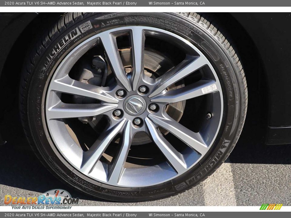 2020 Acura TLX V6 SH-AWD Advance Sedan Majestic Black Pearl / Ebony Photo #11