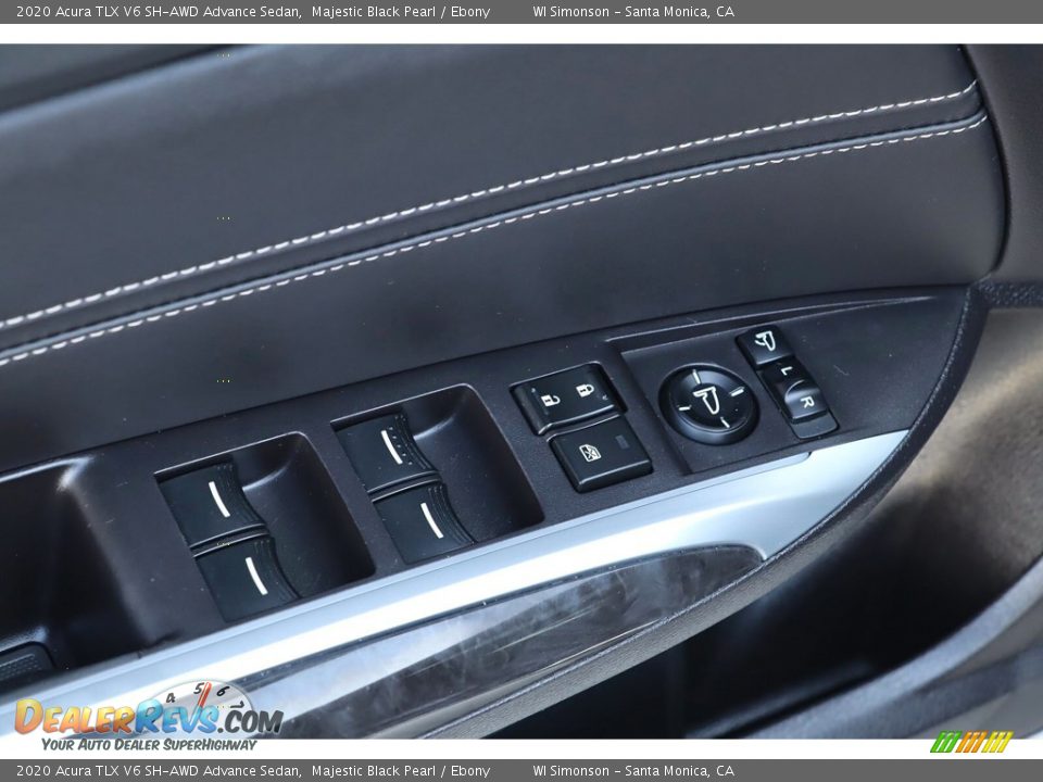 2020 Acura TLX V6 SH-AWD Advance Sedan Majestic Black Pearl / Ebony Photo #14