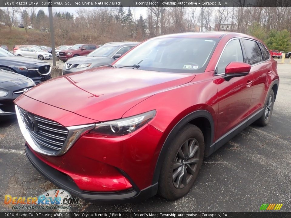 2020 Mazda CX-9 Touring AWD Soul Red Crystal Metallic / Black Photo #1