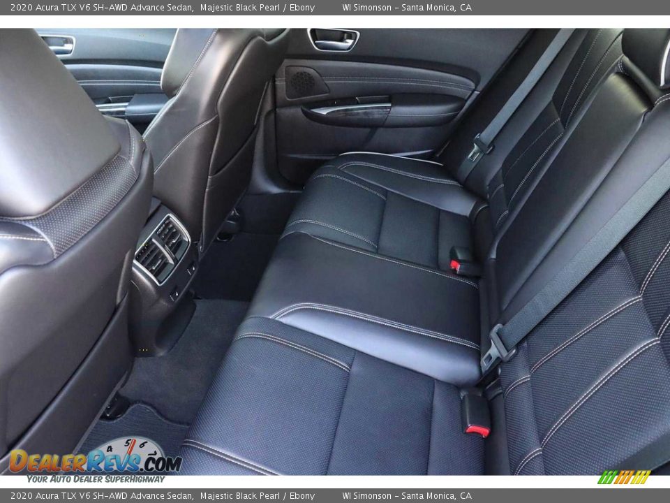 2020 Acura TLX V6 SH-AWD Advance Sedan Majestic Black Pearl / Ebony Photo #15