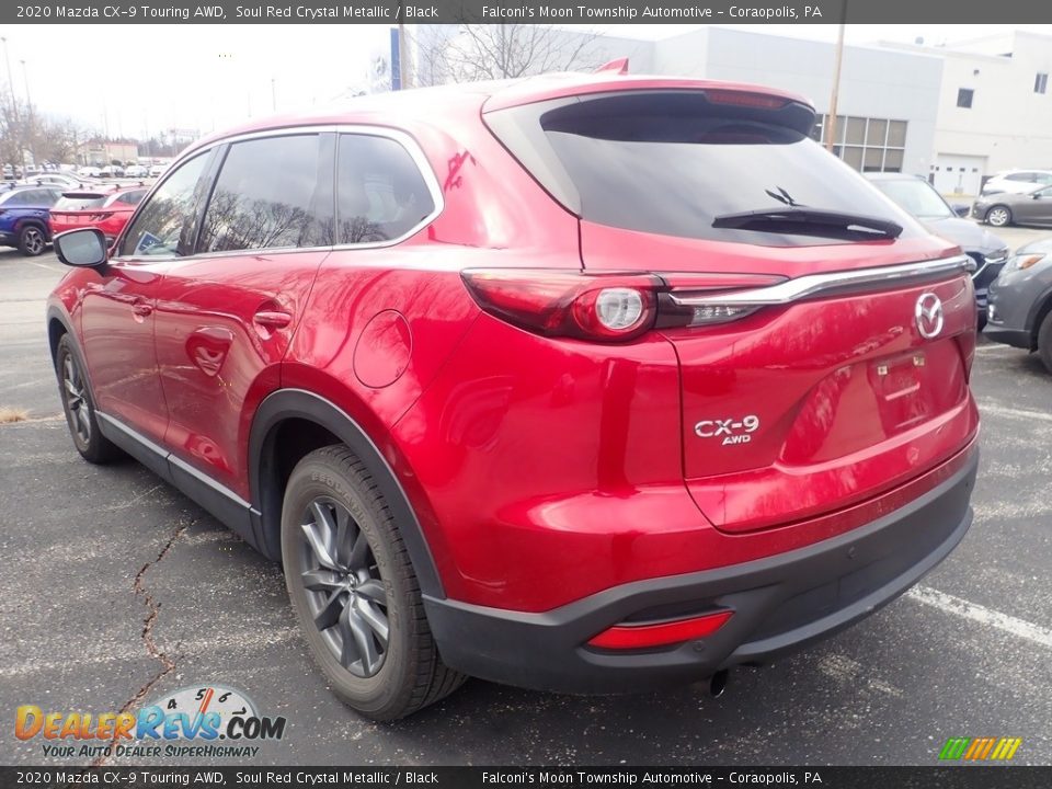 2020 Mazda CX-9 Touring AWD Soul Red Crystal Metallic / Black Photo #2