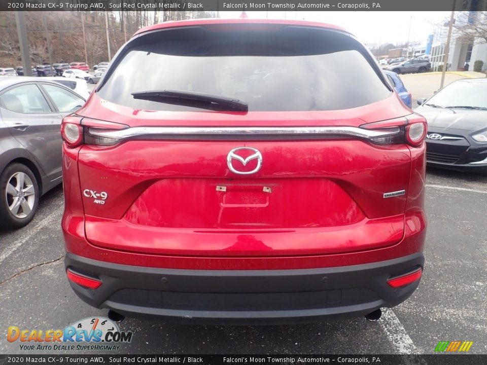 2020 Mazda CX-9 Touring AWD Soul Red Crystal Metallic / Black Photo #3
