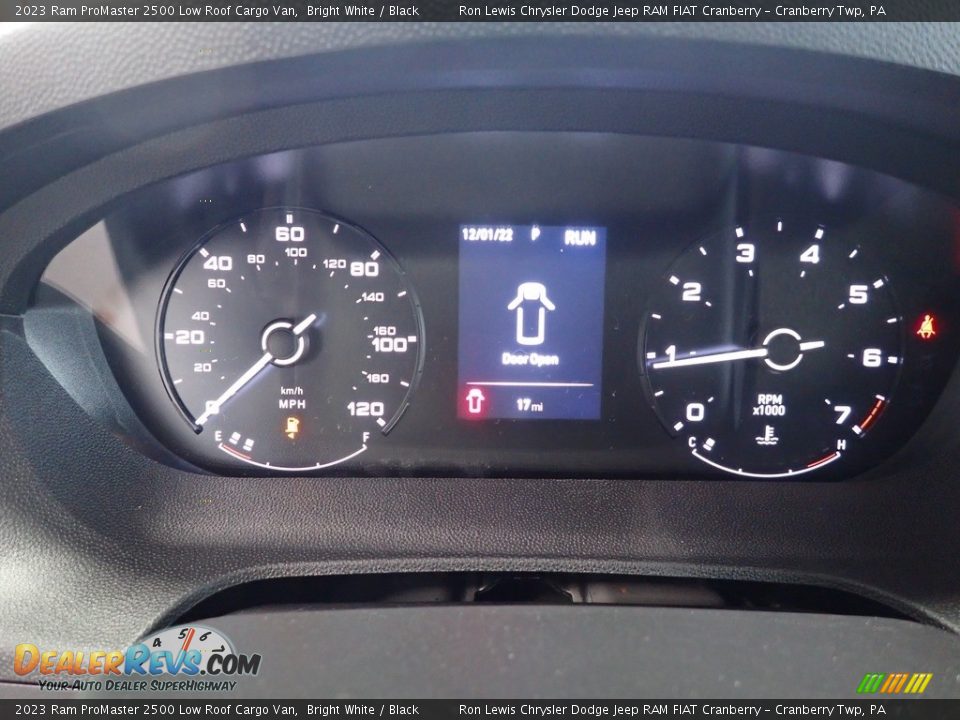 2023 Ram ProMaster 2500 Low Roof Cargo Van Gauges Photo #17