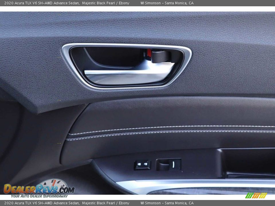 2020 Acura TLX V6 SH-AWD Advance Sedan Majestic Black Pearl / Ebony Photo #18