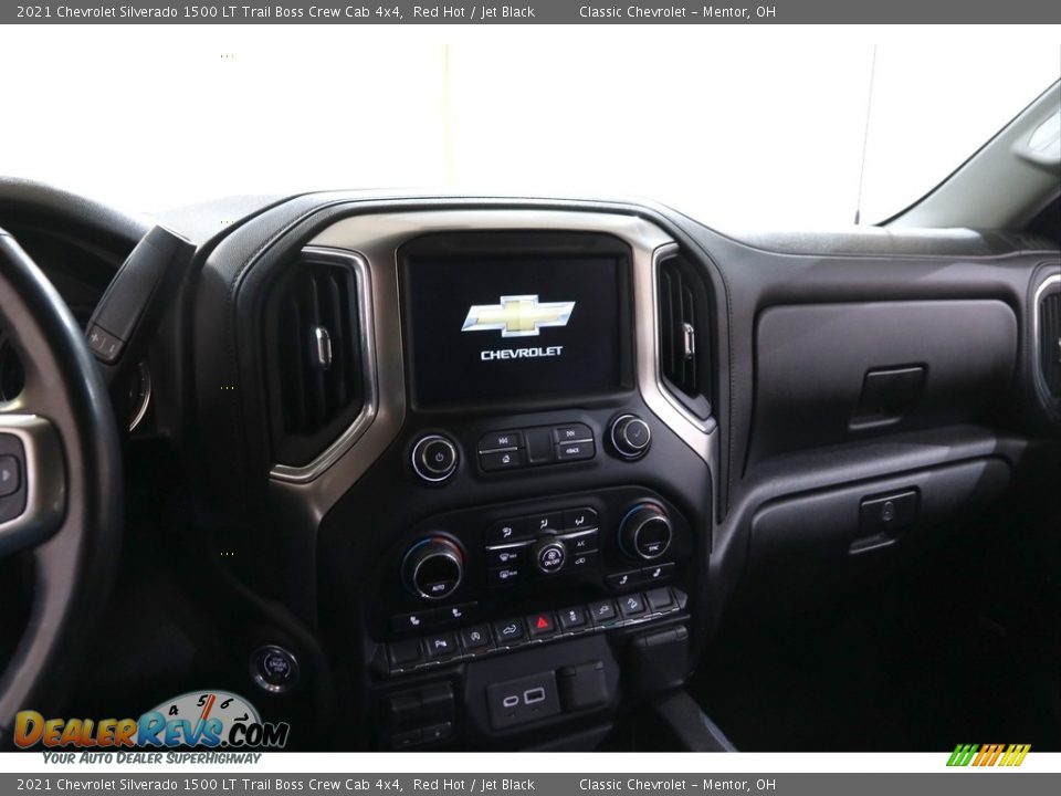 2021 Chevrolet Silverado 1500 LT Trail Boss Crew Cab 4x4 Red Hot / Jet Black Photo #10
