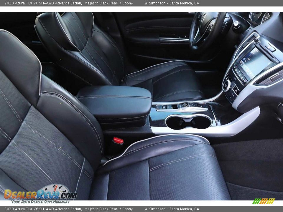 2020 Acura TLX V6 SH-AWD Advance Sedan Majestic Black Pearl / Ebony Photo #19