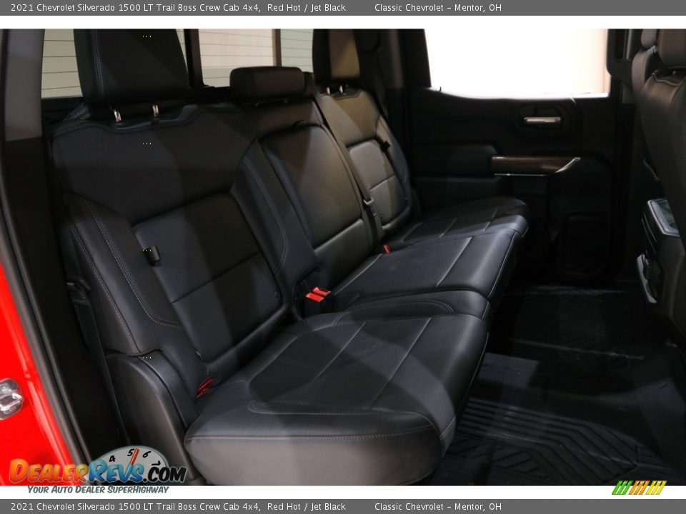 2021 Chevrolet Silverado 1500 LT Trail Boss Crew Cab 4x4 Red Hot / Jet Black Photo #18