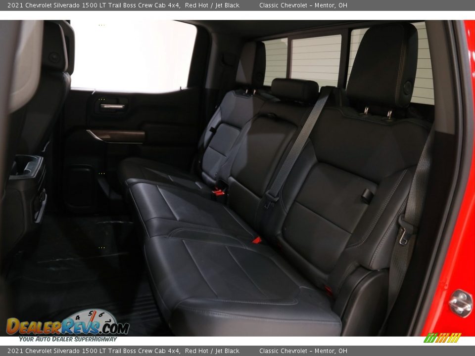 Rear Seat of 2021 Chevrolet Silverado 1500 LT Trail Boss Crew Cab 4x4 Photo #19