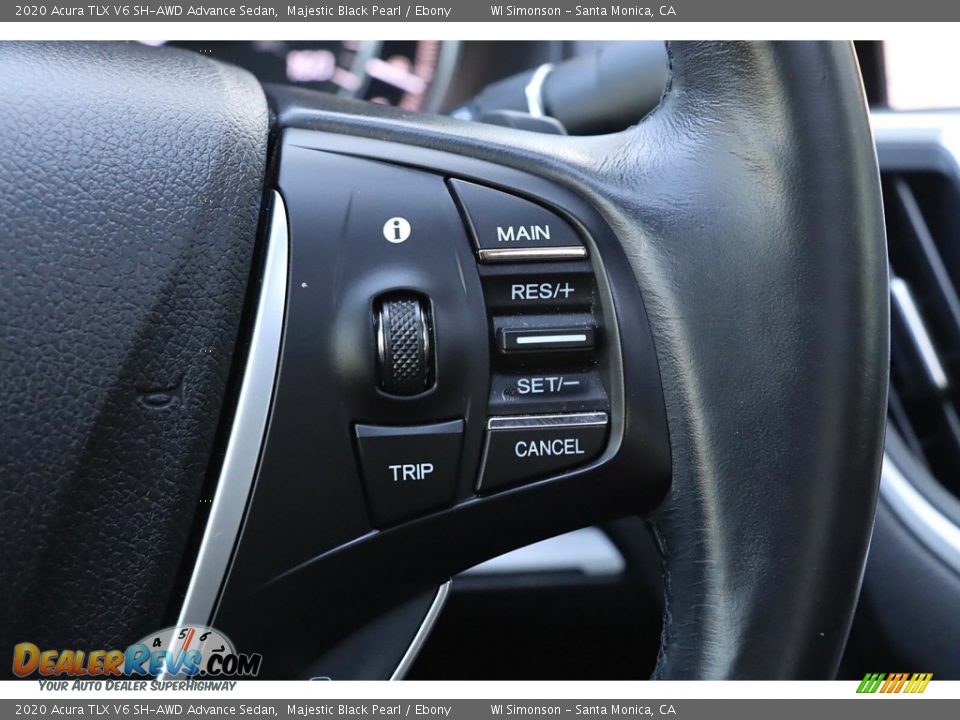 2020 Acura TLX V6 SH-AWD Advance Sedan Majestic Black Pearl / Ebony Photo #30