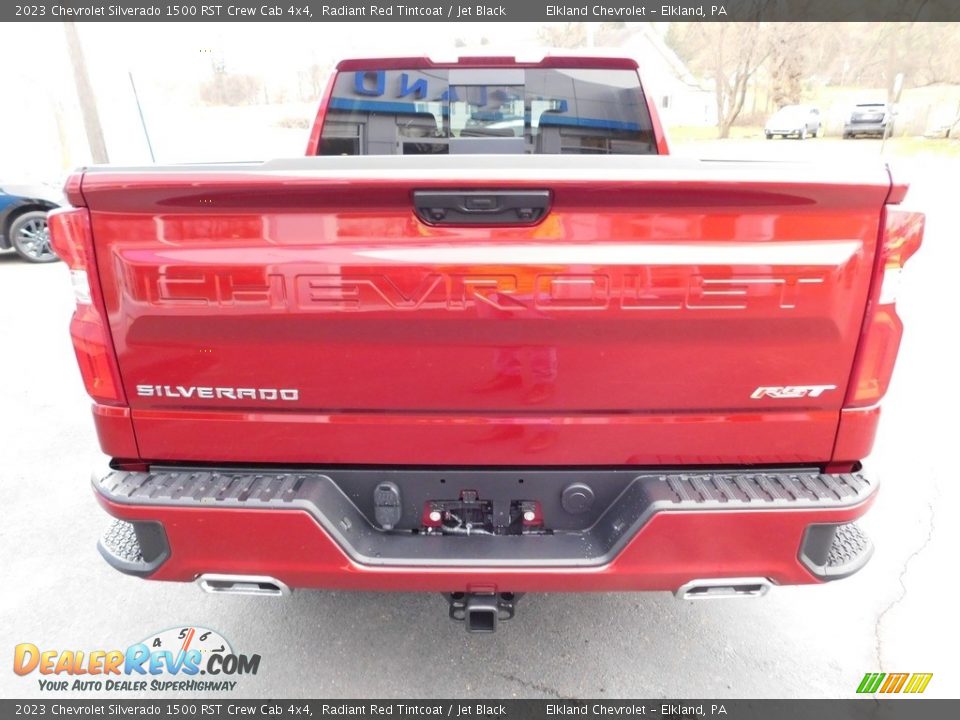 2023 Chevrolet Silverado 1500 RST Crew Cab 4x4 Radiant Red Tintcoat / Jet Black Photo #9