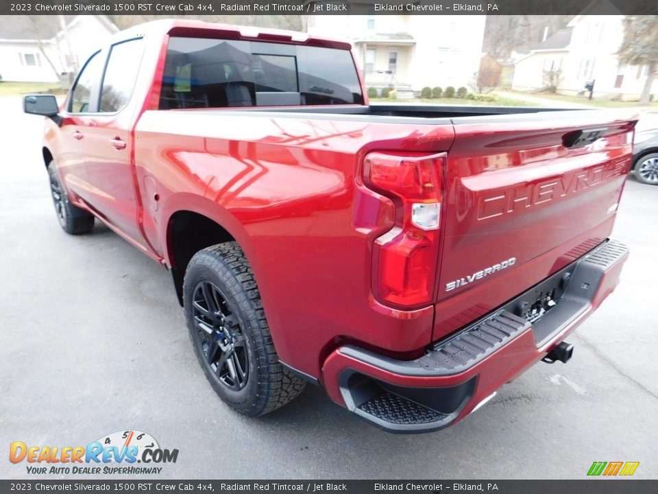 2023 Chevrolet Silverado 1500 RST Crew Cab 4x4 Radiant Red Tintcoat / Jet Black Photo #10