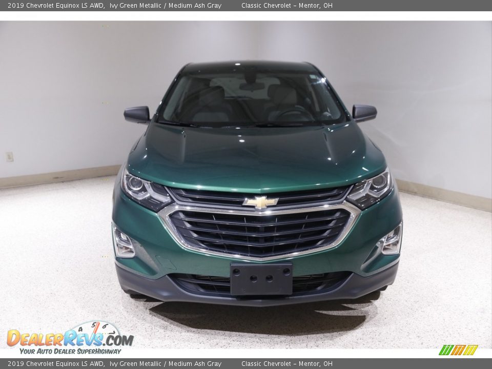 2019 Chevrolet Equinox LS AWD Ivy Green Metallic / Medium Ash Gray Photo #2