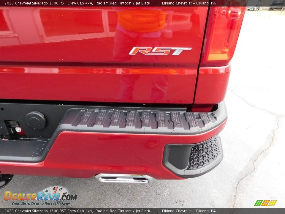 2023 Chevrolet Silverado 1500 RST Crew Cab 4x4 Radiant Red Tintcoat / Jet Black Photo #15