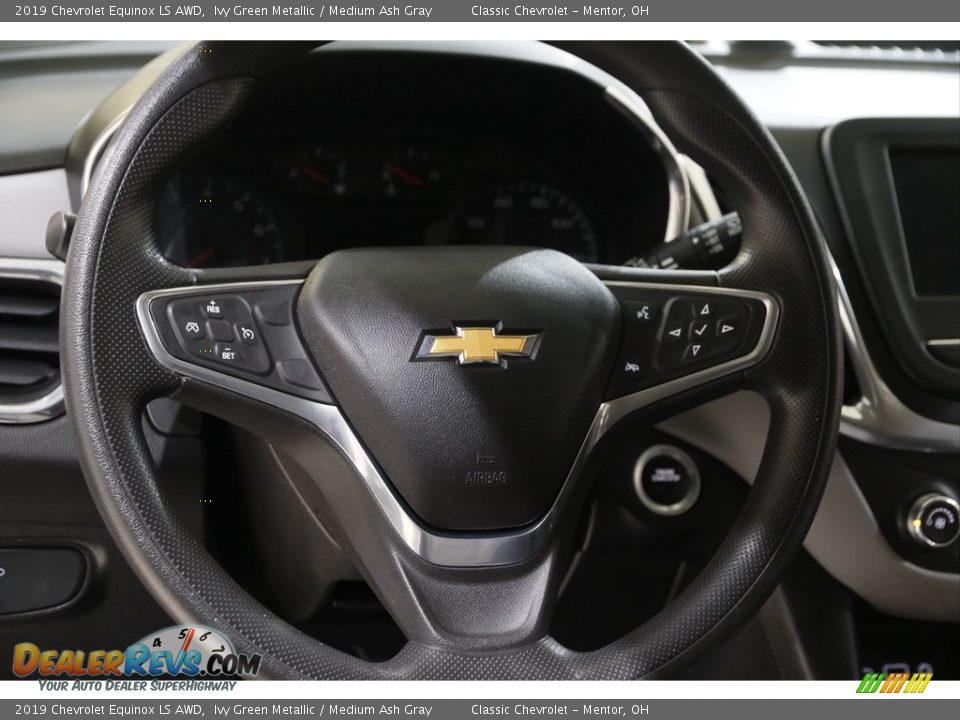 2019 Chevrolet Equinox LS AWD Ivy Green Metallic / Medium Ash Gray Photo #7