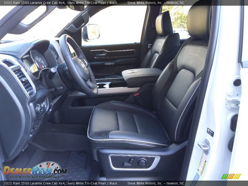 Front Seat of 2022 Ram 1500 Laramie Crew Cab 4x4 Photo #11