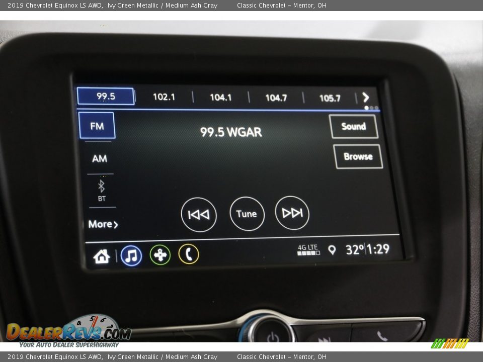 2019 Chevrolet Equinox LS AWD Ivy Green Metallic / Medium Ash Gray Photo #10