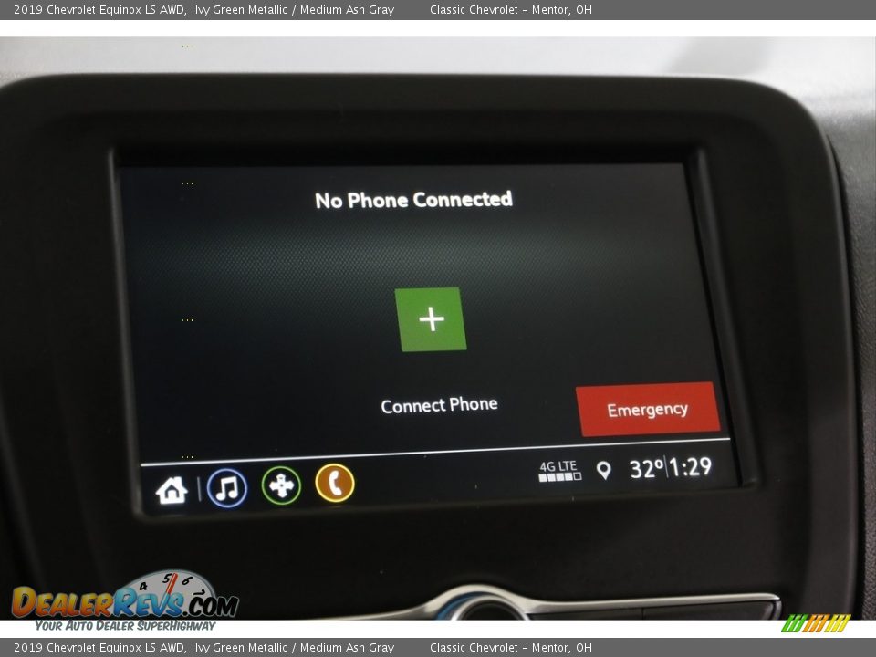 2019 Chevrolet Equinox LS AWD Ivy Green Metallic / Medium Ash Gray Photo #11