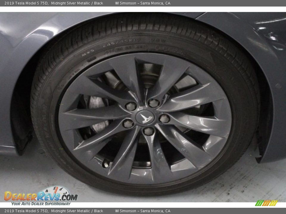 2019 Tesla Model S 75D Wheel Photo #6