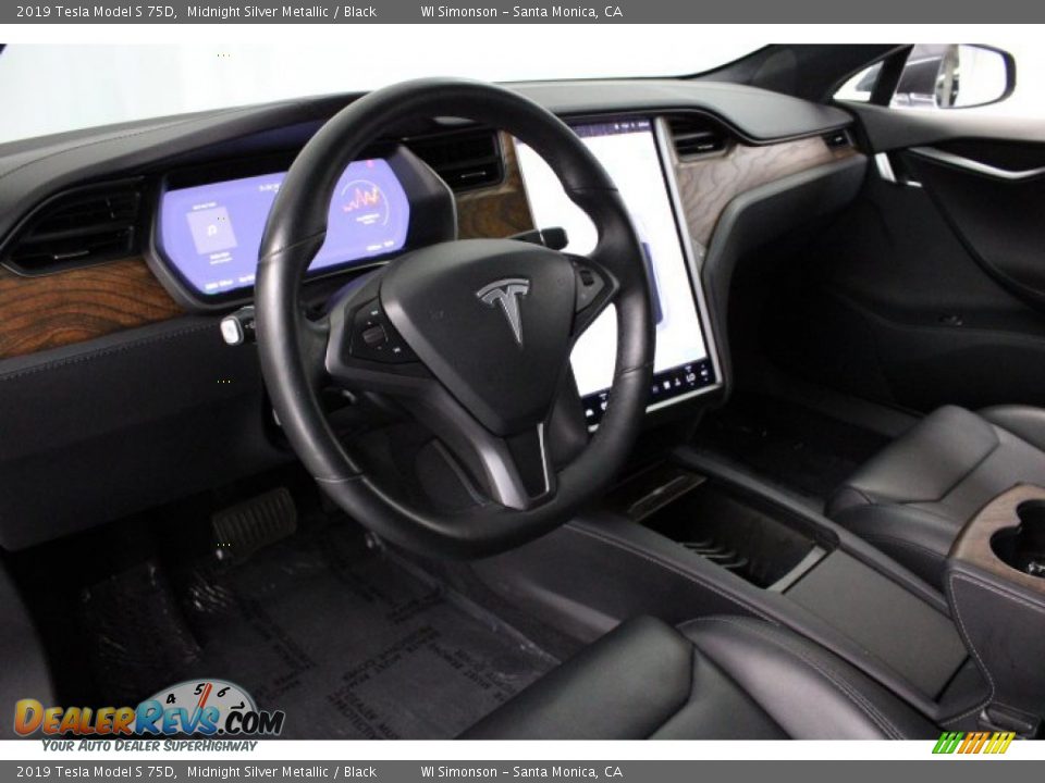 Front Seat of 2019 Tesla Model S 75D Photo #7