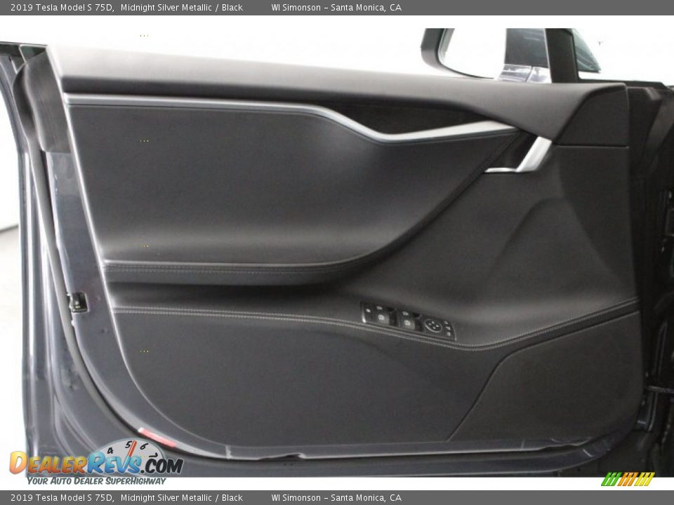 Door Panel of 2019 Tesla Model S 75D Photo #8