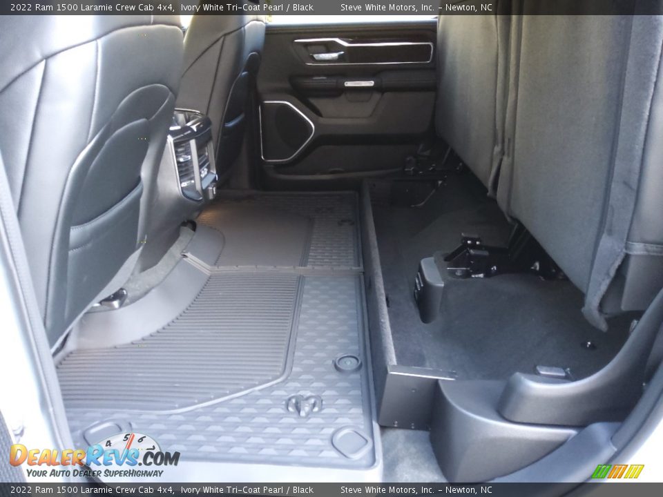 Rear Seat of 2022 Ram 1500 Laramie Crew Cab 4x4 Photo #15