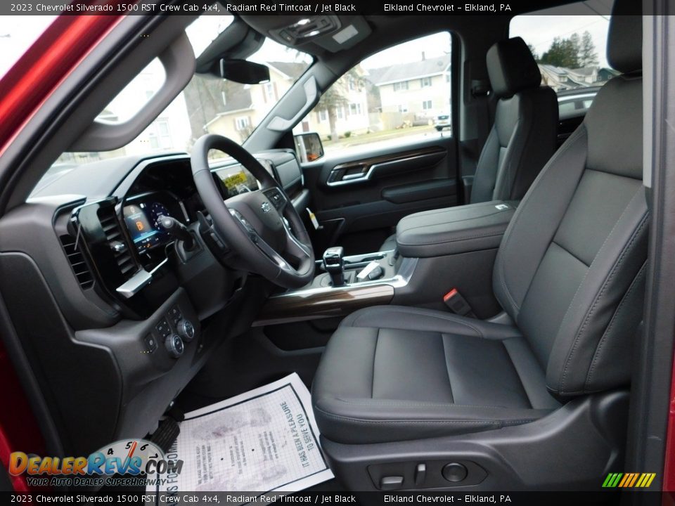 2023 Chevrolet Silverado 1500 RST Crew Cab 4x4 Radiant Red Tintcoat / Jet Black Photo #21