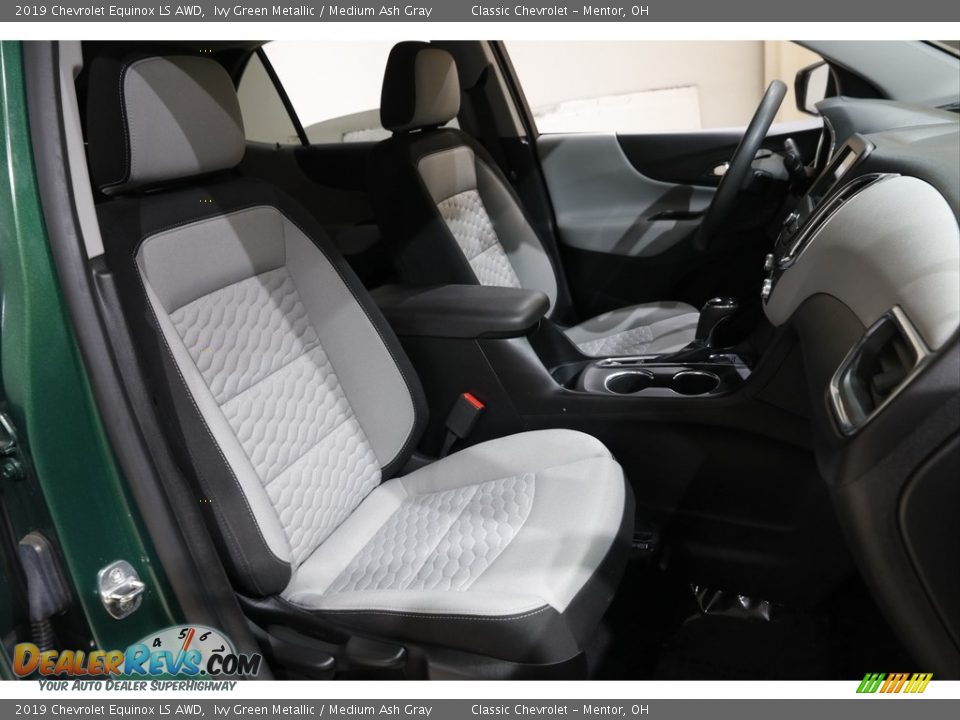 2019 Chevrolet Equinox LS AWD Ivy Green Metallic / Medium Ash Gray Photo #15