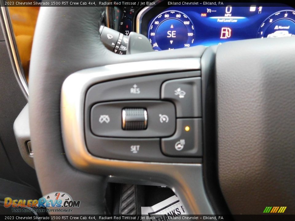 2023 Chevrolet Silverado 1500 RST Crew Cab 4x4 Radiant Red Tintcoat / Jet Black Photo #26
