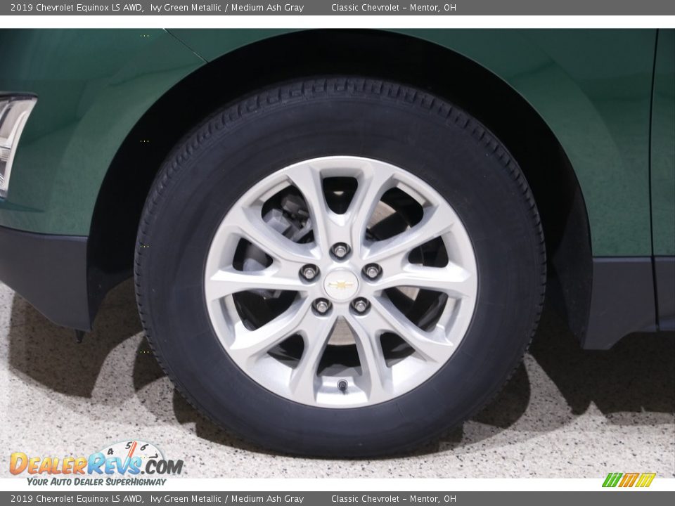 2019 Chevrolet Equinox LS AWD Ivy Green Metallic / Medium Ash Gray Photo #20