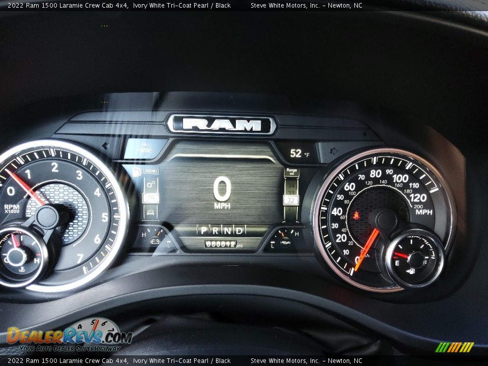 2022 Ram 1500 Laramie Crew Cab 4x4 Gauges Photo #21