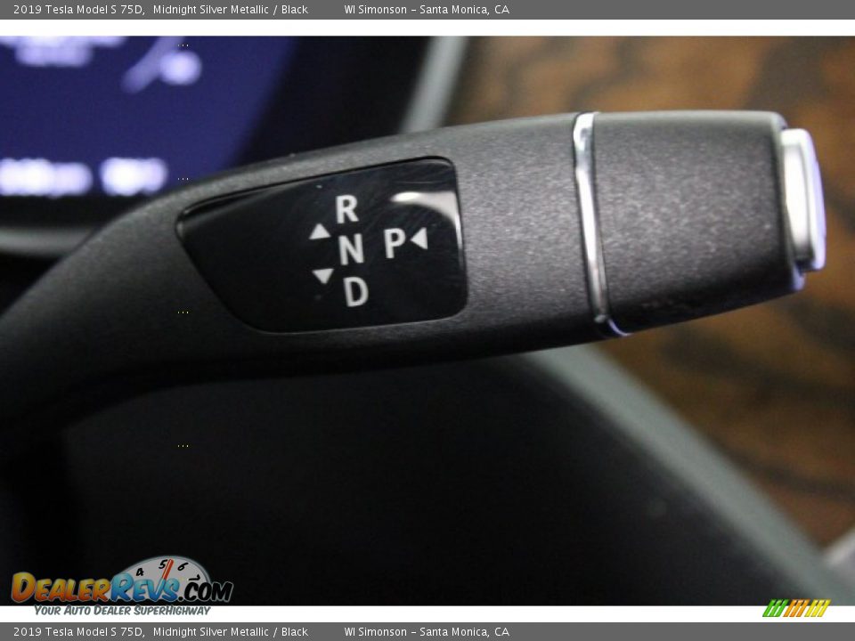 2019 Tesla Model S 75D Shifter Photo #20